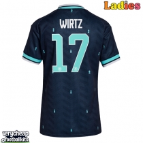 Germany Florian Wirtz #17 Replica Away Shirt Ladies World Cup 2026 Short Sleeve